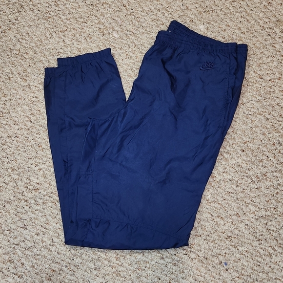 Vintage 90s Nike Navy Track Pants